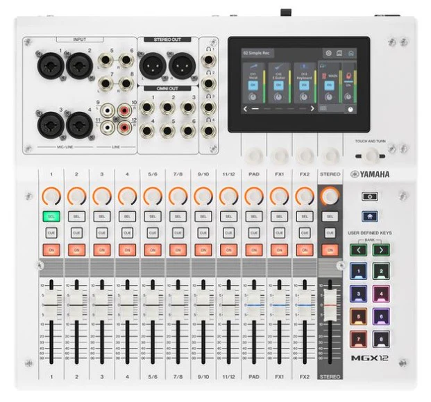 YAMAHA MGX12W Mesa Digital YAMAHA MGX12W