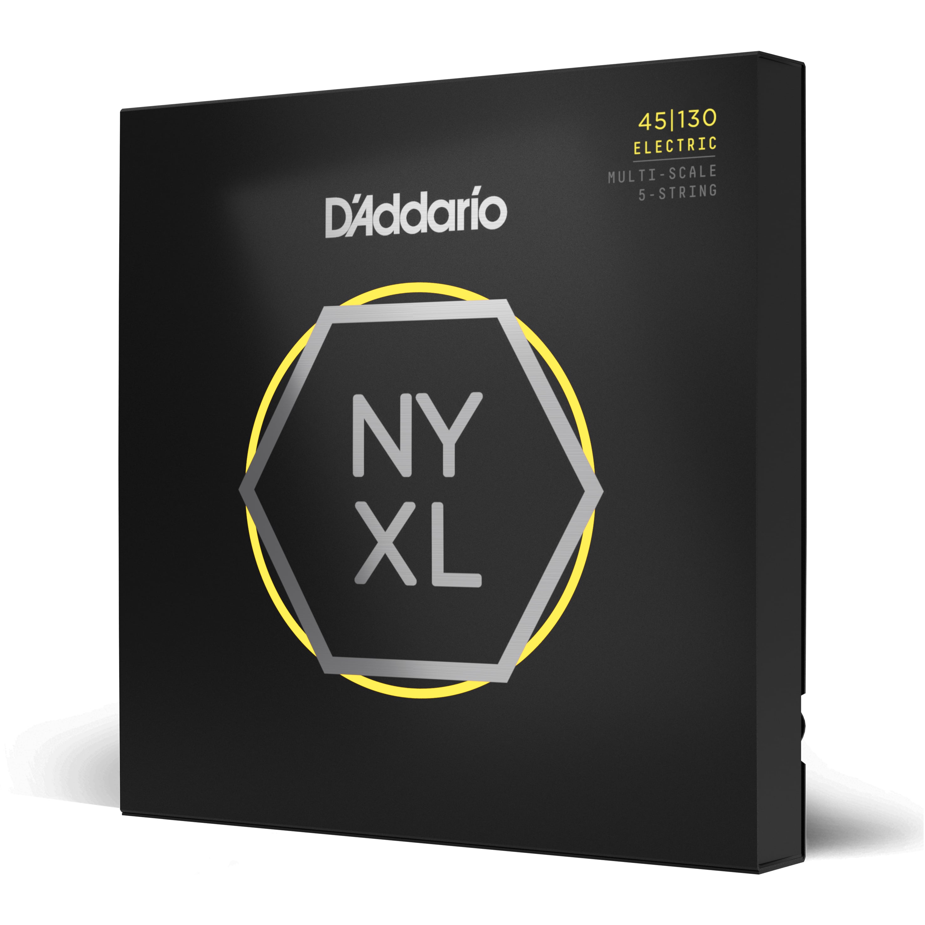 D´addario 45-130 Regular Light 5-String, Multiscale, NYXL Bass Guitar Strings NYXL45130MS