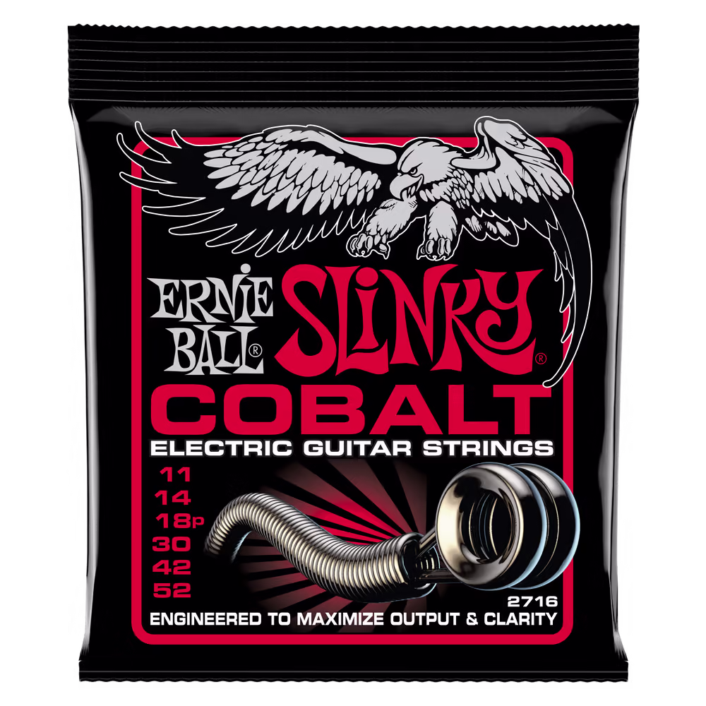 ERNIE BALL Juego Electrica Cobalt Slinky Burly 11-52 CEB2716