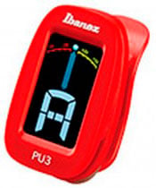 Ibanez PU3-RD Afinador cromático Rojo De clip PU3-RD