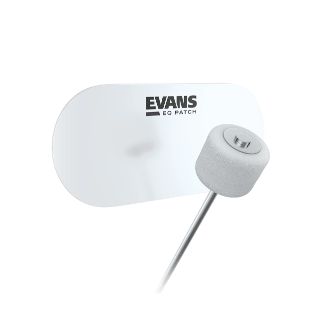 Evans EQPC2, Parche, Refuerzo Bombo, Kevlar, Transparente EQPC2