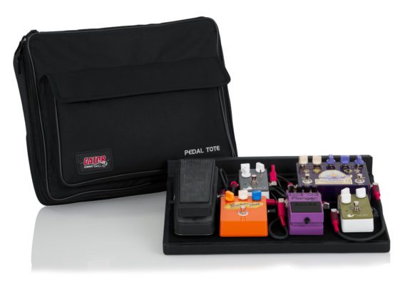 GATOR GPT-BLACK FUNDA CON PEDALERA 16.5" X 12" PARA EFECTOS GPT-BLACK