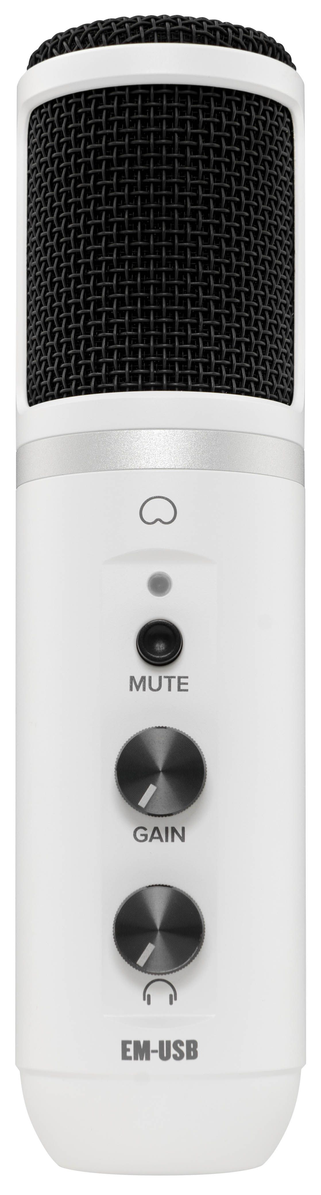 Mackie EM-USB White Micrófono de Condensador USB EM USB Wht