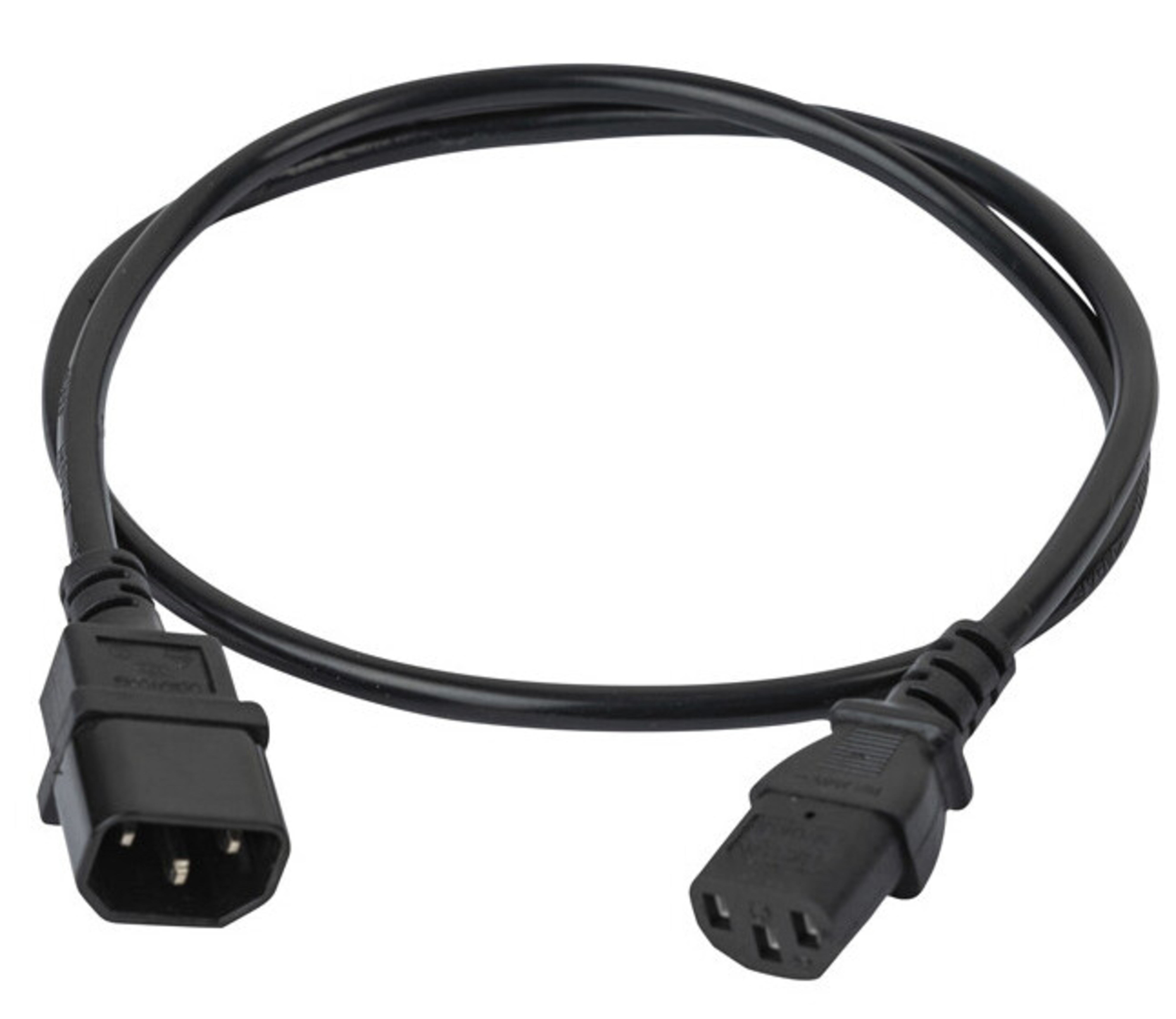 DAP Audio Adaptador IEC C13 a IEC C14 1m Adaptador IEC C13 a IEC C14 1m
