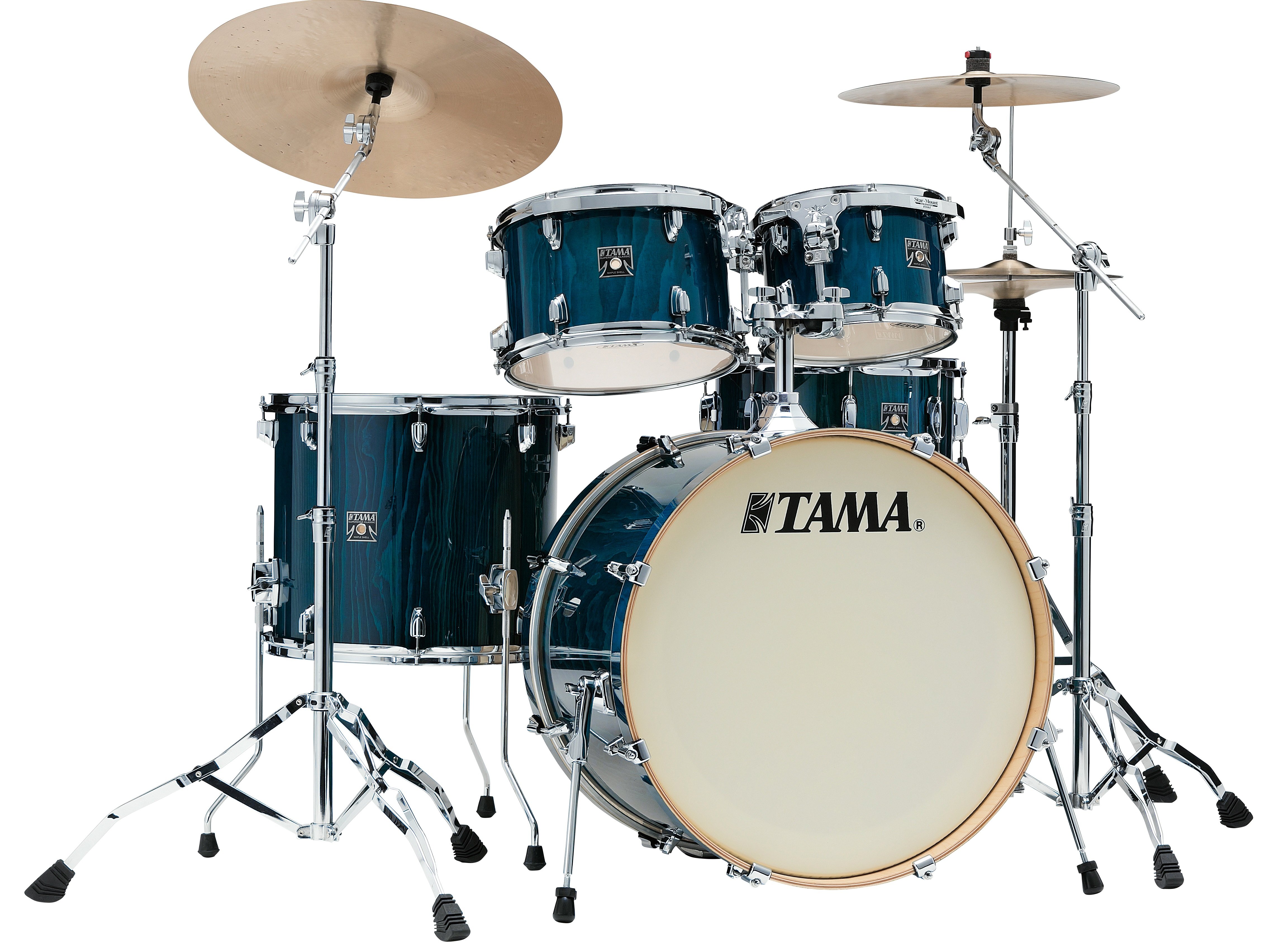 Tama CL52KR+H-PGHP Superstar Classic Gloss Sapphire Set Batería Acústica CL52KR+H-PGHP