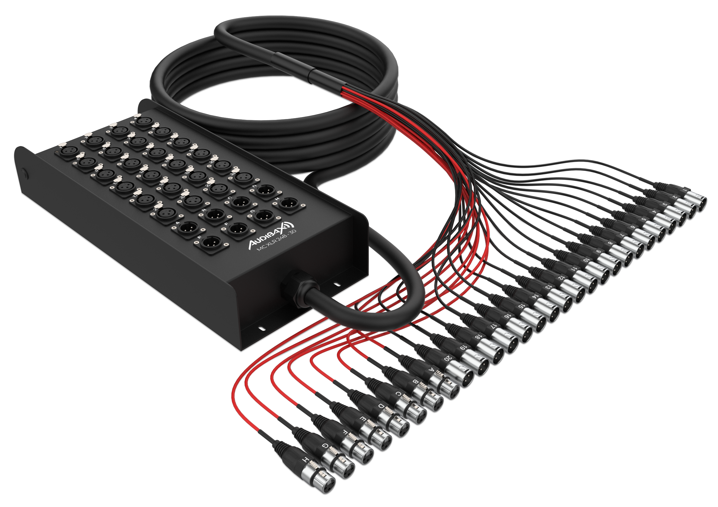 Audibax MC XLR 248 30 Stage Box 30M Cajetín Escenario MC XLR 248 – 30