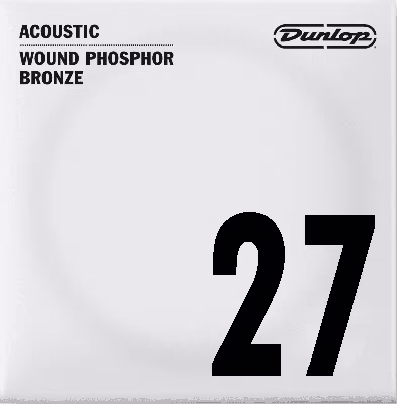 Dunlop Cuerda Acústica Dunlop 92/8 Phosphor Bronze .027 CDUDAP27