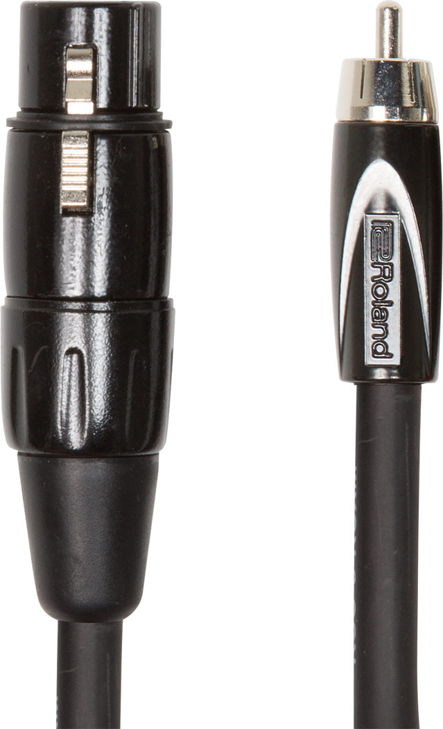 Roland Cable RCC10RCXF Cable XLR Hembra a RCA 3 Metros RCC10RCXF