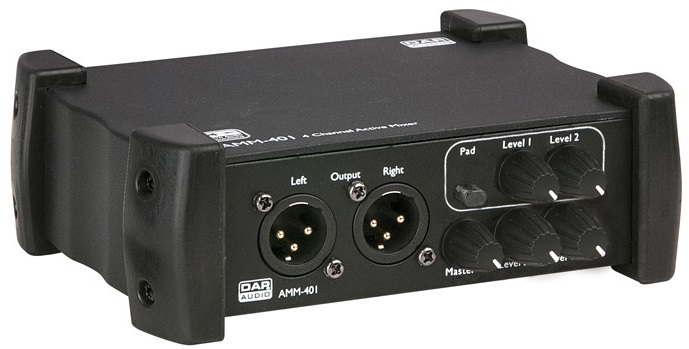 DAP Audio AMM-401 Mezclador Activo 4 Canales AMM-401