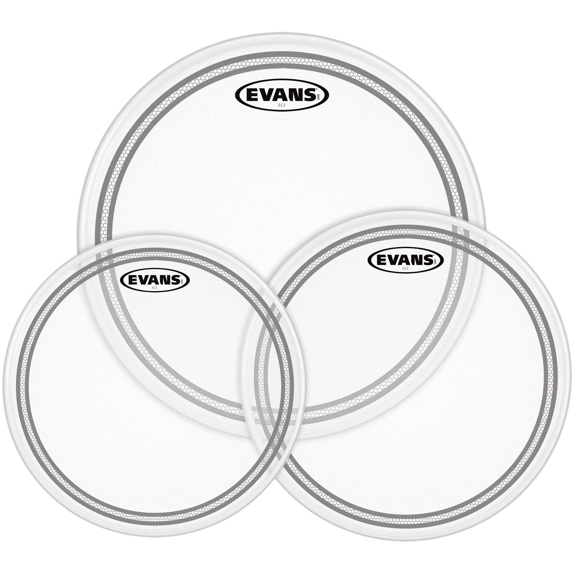 Evans Pack EC2S Coated Standard 12,13 y 16 ETPEC2SCTDS Pack EC2S Coated Standard 12,13 y 16