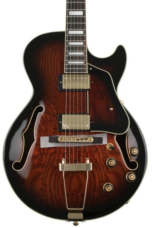 Ibanez AG95QA-DBS Guitarra Semicaja AG95QA-DBS