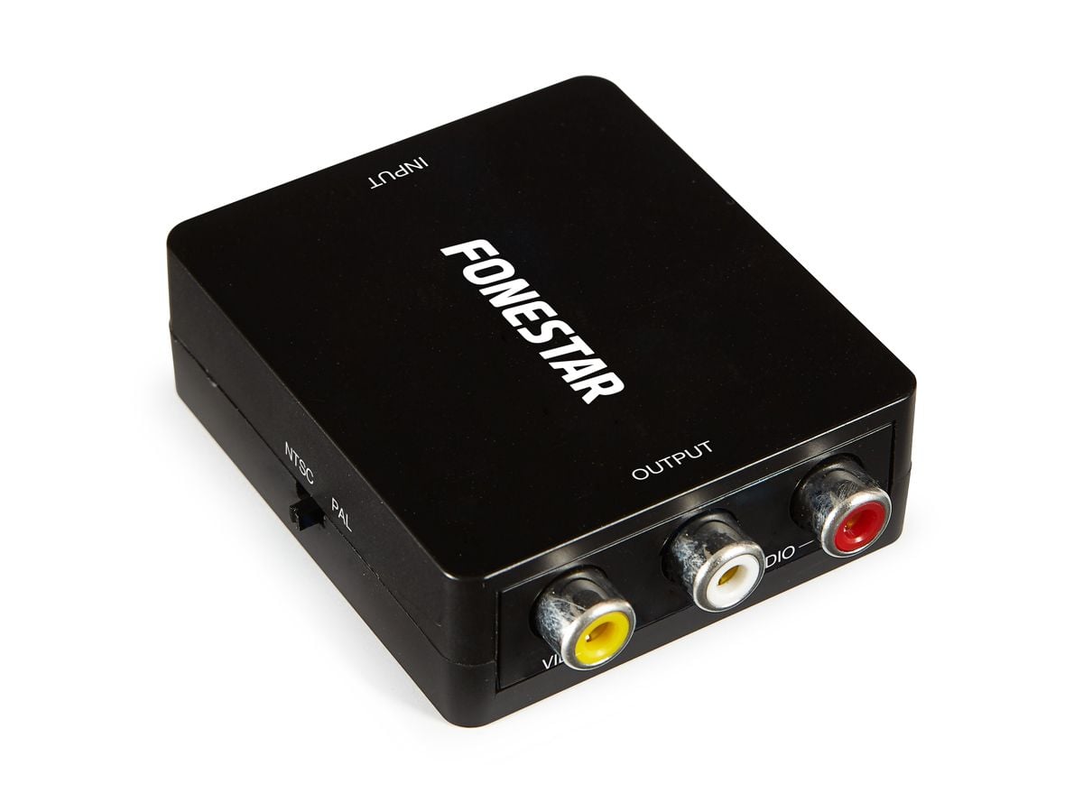 Fonestar FO-44HV Convertidor HDMI a CVBS. Vídeo compuesto y audio estéreo FO-44HV