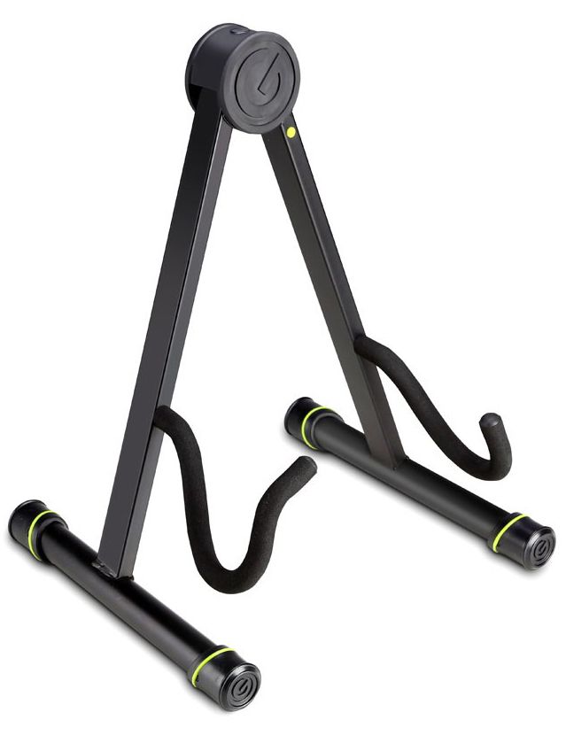 Gravity Solo G Soporte para guitarra en forma de A para guitarras y bajos eléctricos Solo-g-e