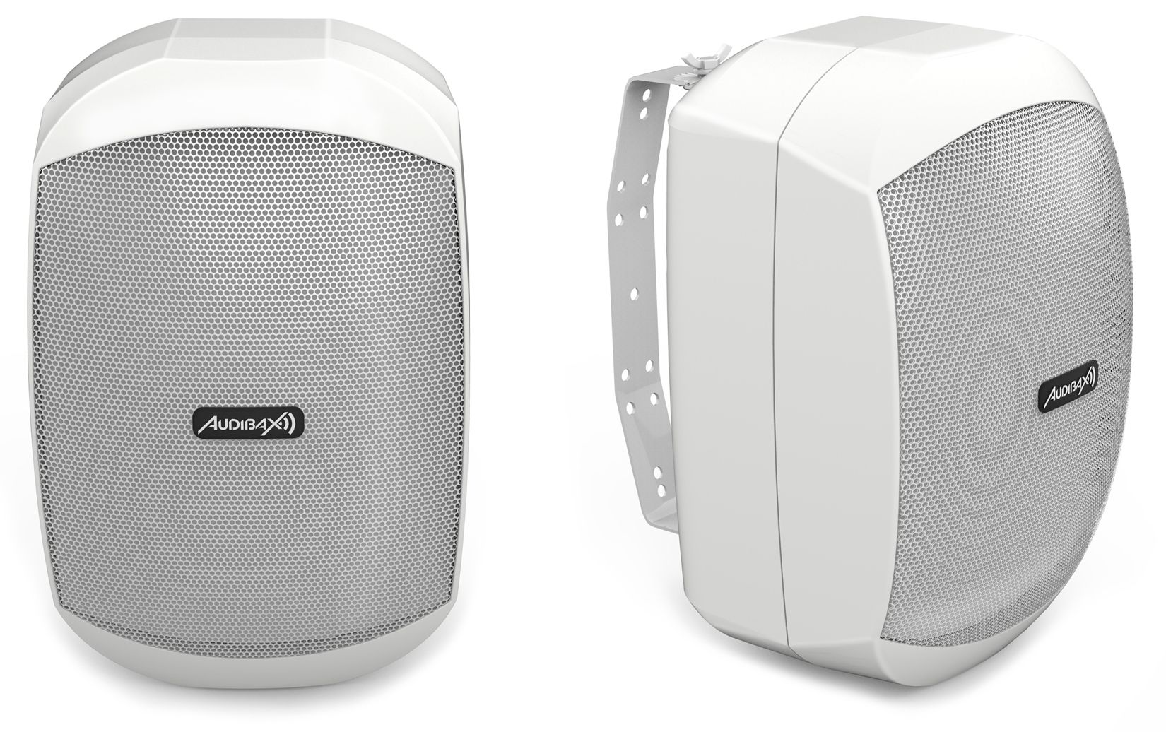 Audibax Ovo 5 White Pareja de Altavoces Pasivos Pared 5 Pulgadas 100v / 8 Ohm IP65 Ovo 5 White