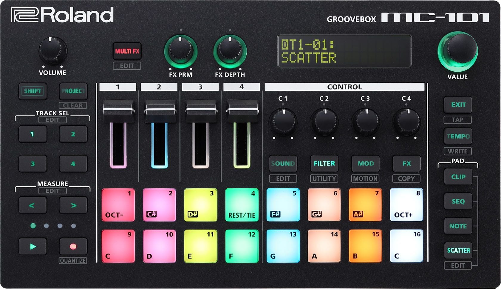 Roland MC-101 Groovebox Portátil MC-101