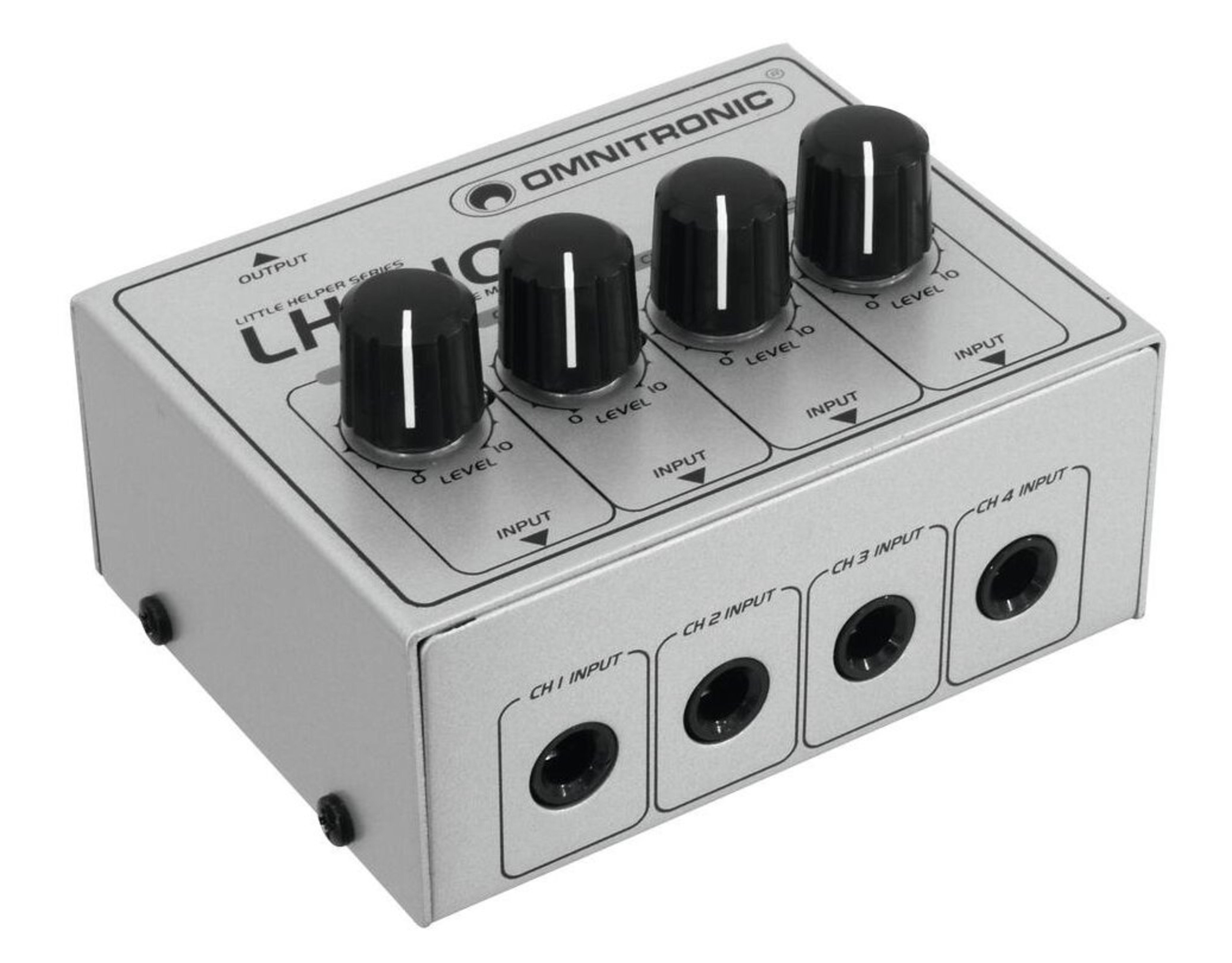 Omnitronic LH-010 4-Channel Mesa de Mezcla de 4 Canales Pasiva LH-010 4-Channel Mesa de Mezcla de 4 Canales Pasiv