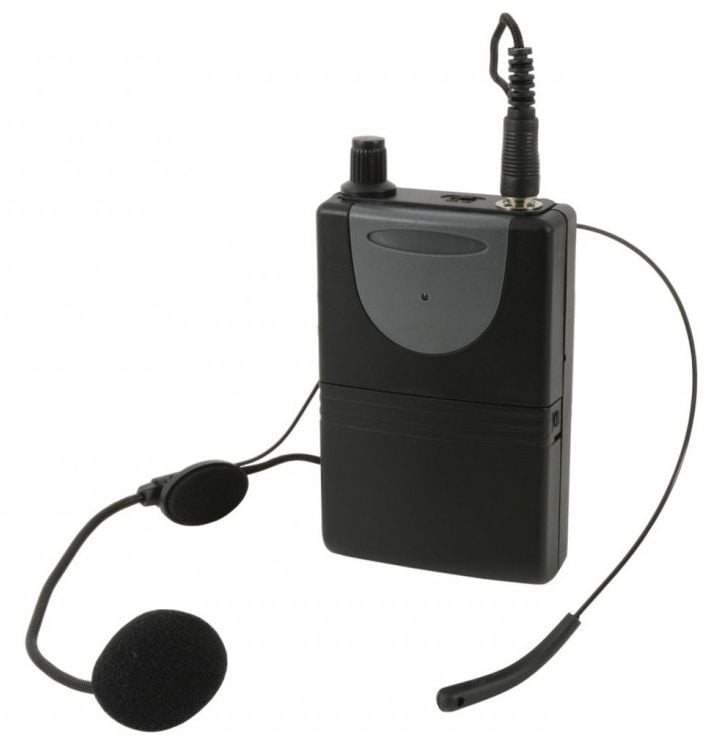 Qtx QHS-175.0 Transmisor de Petaca + Micrófono de Diadema QHS-175.0