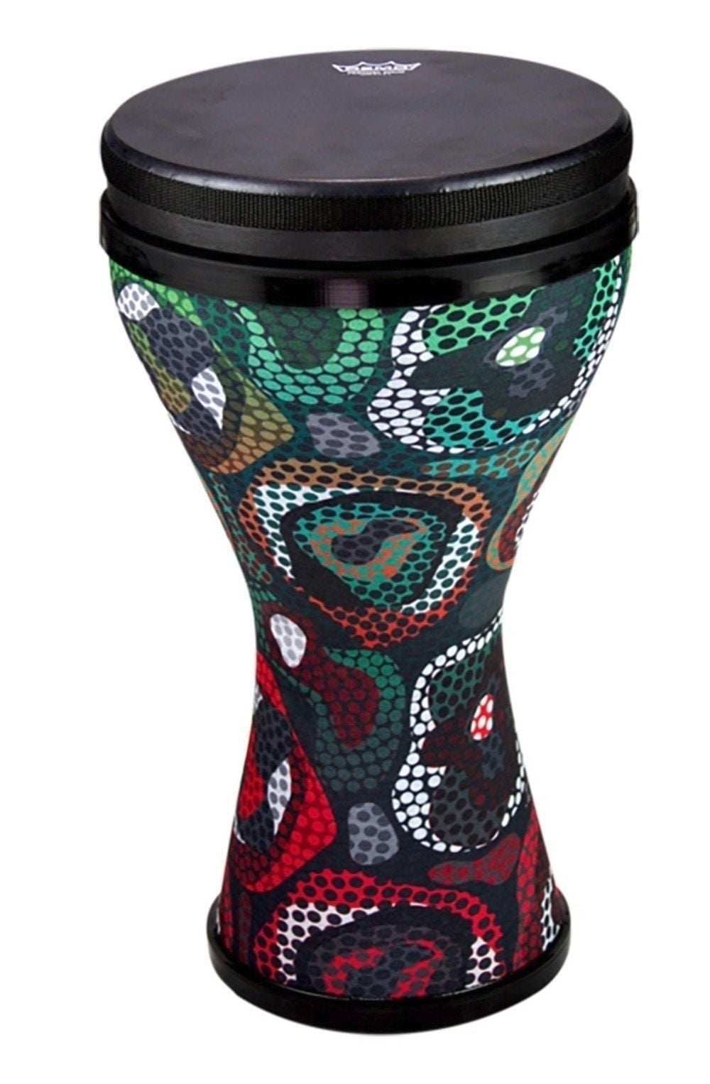 Remo Doumbek Darbuka Festival Tribal Green DK-2510-68 Darbuka Festival Tribal Green