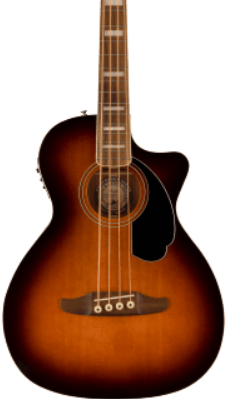 Fender Kingman Bass Shaded Edge Burst Bajo Acústico Kingman Bass Seb W/Bag Wn