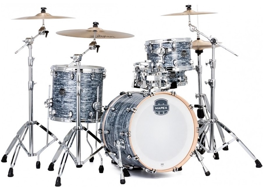 Mapex SVTE426XVA Saturn Black Strata Pearl Batería Acústica SVTE426XVA