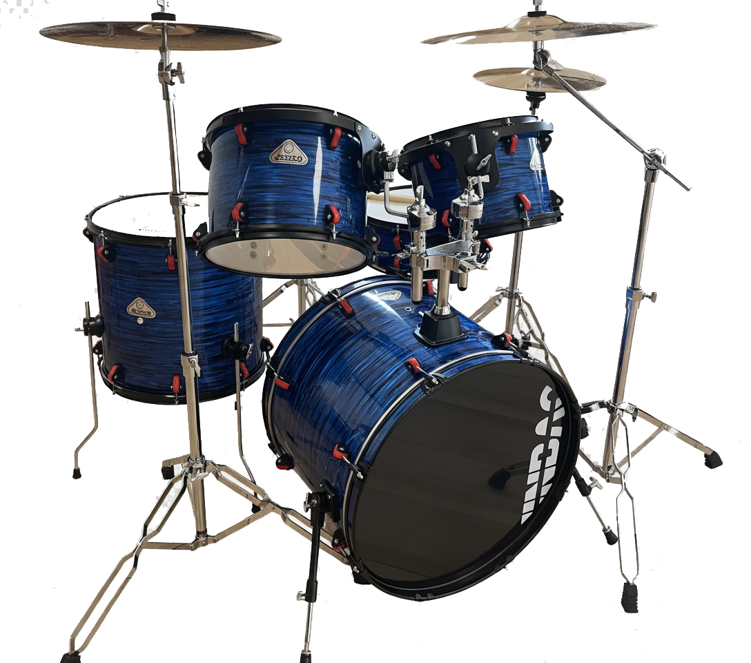 Jinbao Batería Bombo 22\" Azul VM18BL