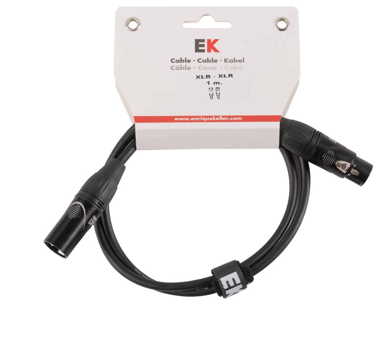 EK Audio Cable Para Micrófono Xlr-Xlr Macho De 9 Metros PXX0019