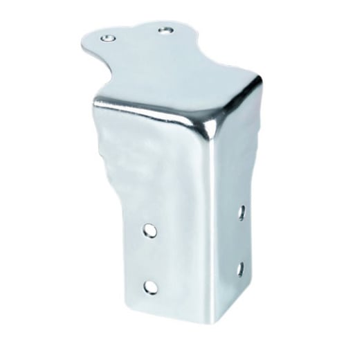 Adam Hall Cantonera plana grande con Escuadra 76 mm 4155