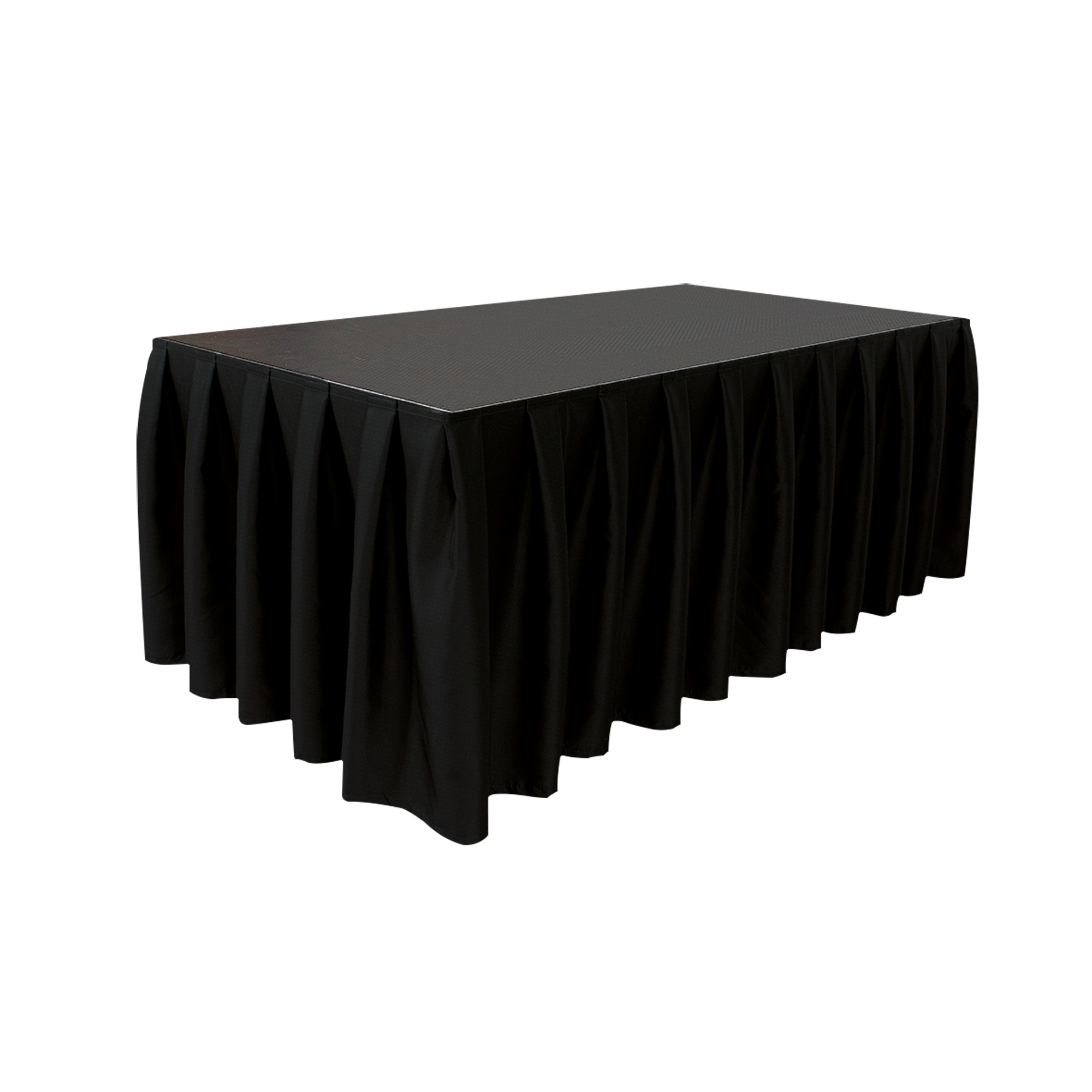 WENTEX Faldón de escenario MCS 8.85 oz/yd² De color negro - 25 x 16 (ancho x 97301