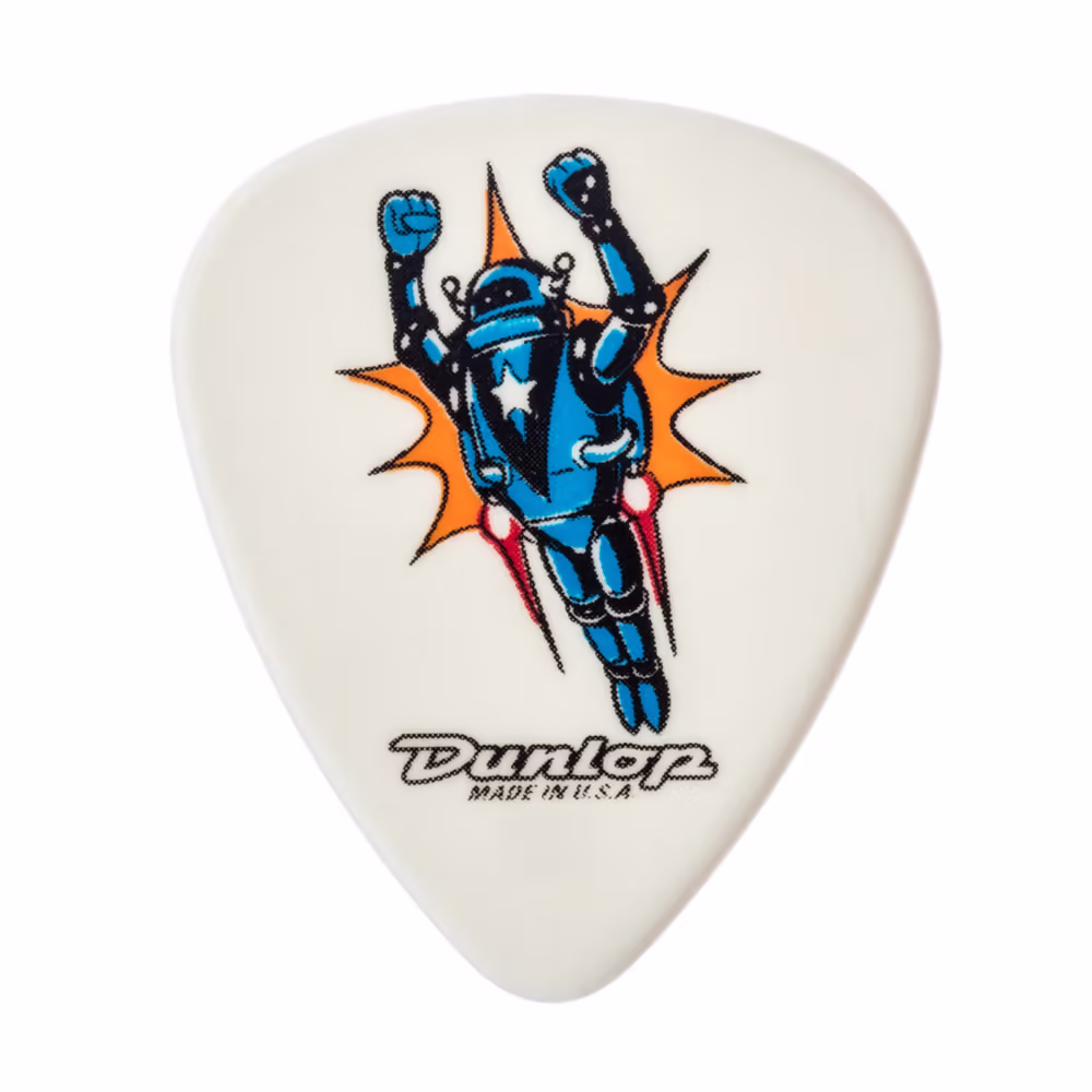 Dunlop Pack 36 Púas Graphic Artist Alan Forbes Rocket Man - 0.73 Mm ADUBL06R73