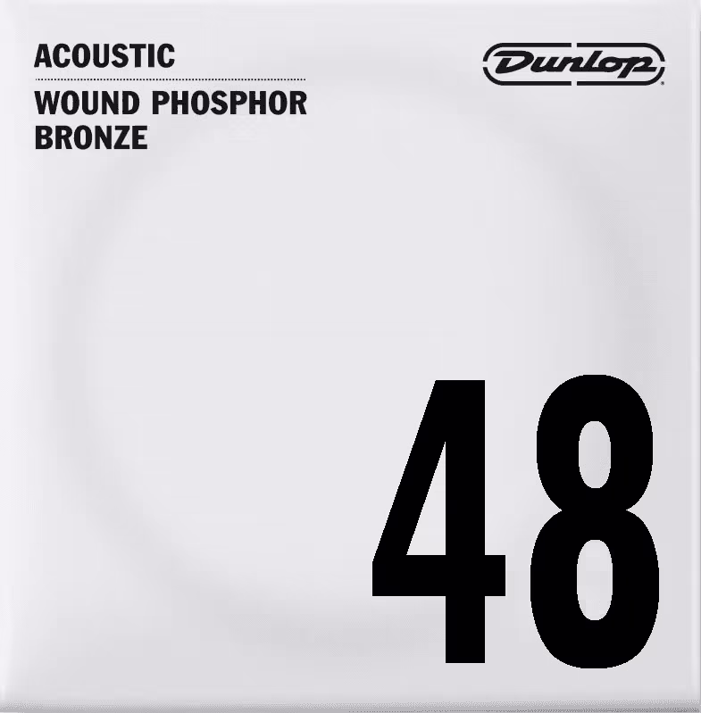 Dunlop Cuerda Acústica Dunlop 92/8 Phosphor Bronze .048 CDUDAP48