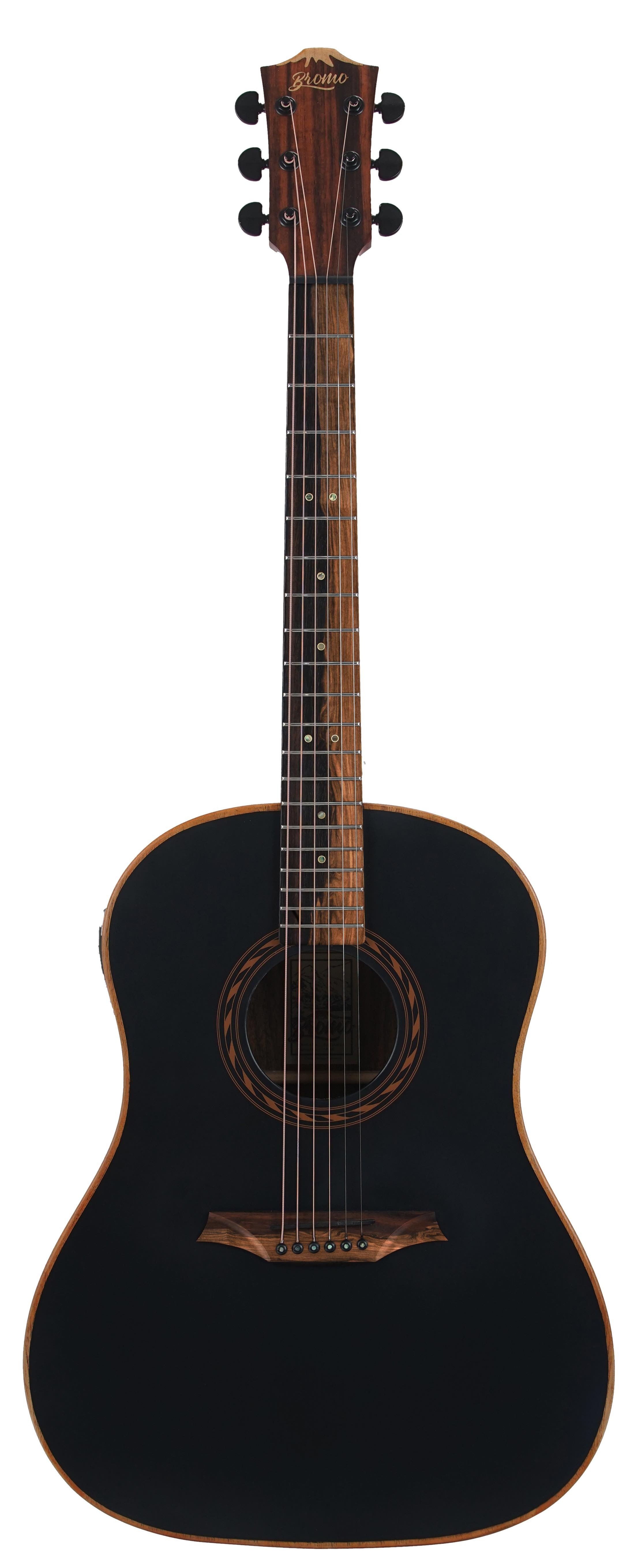 Bromo BAT9MEBK Guitarra Acustica Roundshoulder Tahoma Series BAT9MEBK