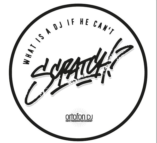 ORTOFON Slipmat Scratch. Disco Patinador ( 2 Unidades ) Slipmat Scratch