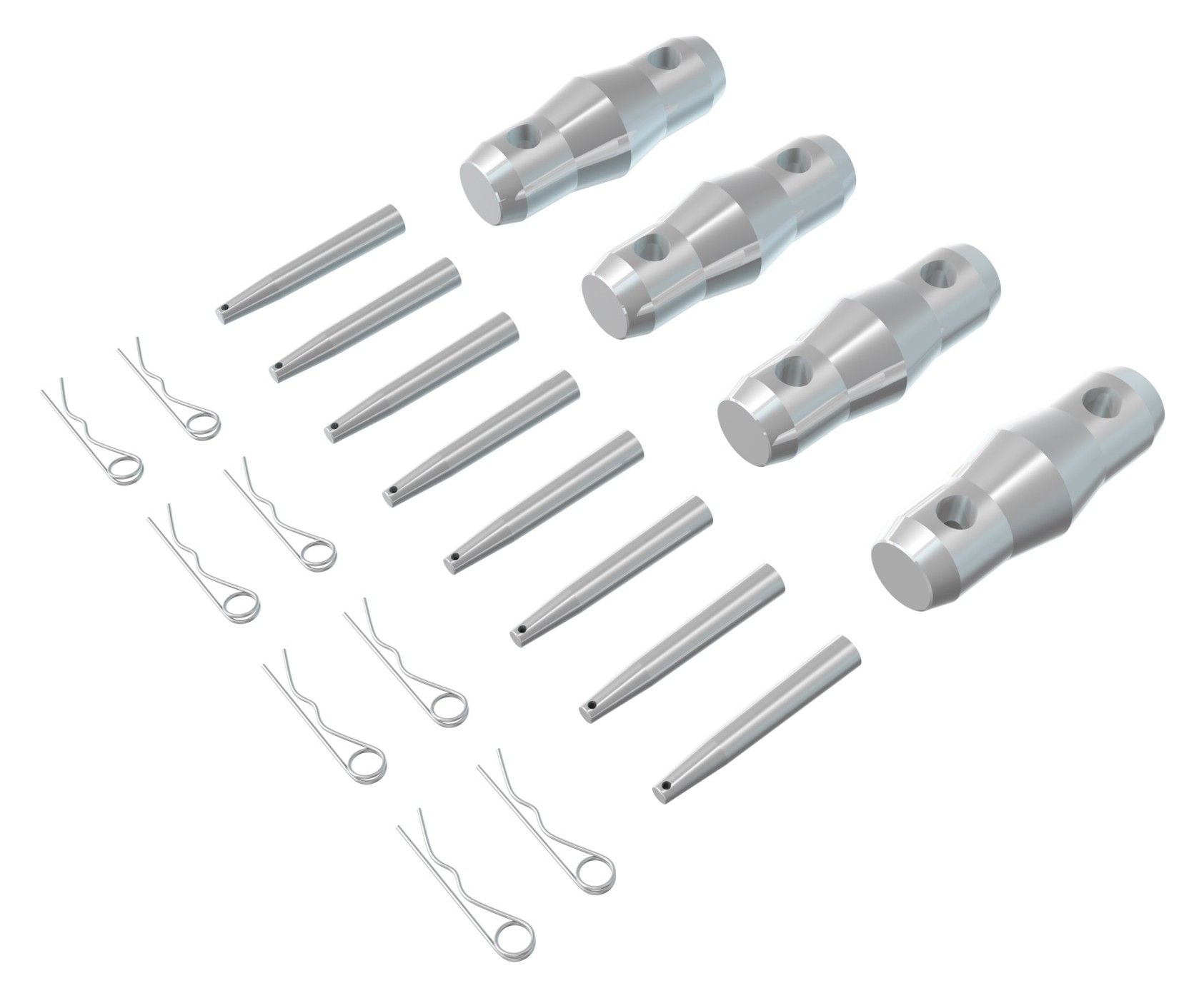Beamz P30 Truss Conn Set 4 Acopladores 8 Clips 8 Espitas 182366 P30 Truss set 4
