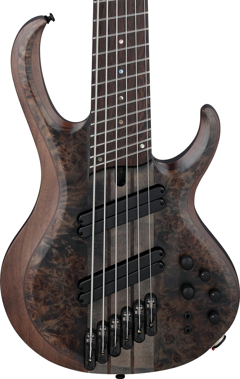 Ibanez BTB806MSTGF Bajo Eléctrico Transparent Gray Flat + Funda BTB806MSTGF