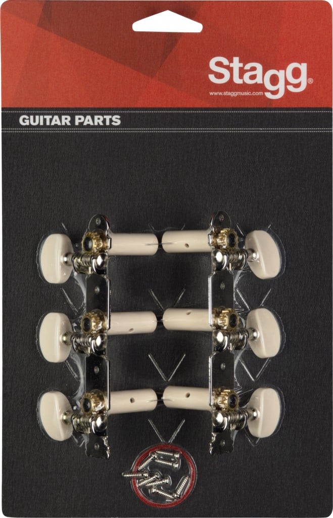Stagg KG352 Clavijero para Guitarra Clásica 3 + 3 KG352