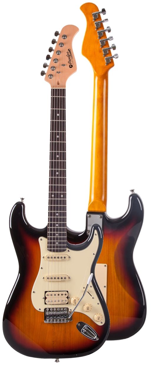 Prodipe St83Sb Guitarra Eléctrica Serie St83-Ra Stratocaster Sunburst ST83SB