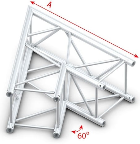 Showtec FQ40002HD Corner 60 Heavy Duty Pro-40 Square F Truss FQ40002HD