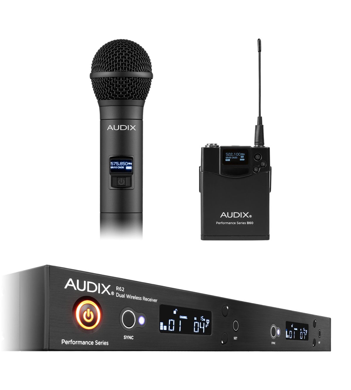 Audix AP42C2BPB Sistema Completo Micrófono Inalámbrico AP42C2BPB