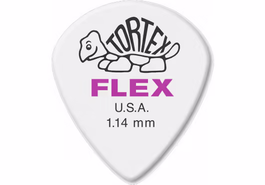 Dunlop Tortex Flex Jazz Iii Xl 1,14Mm Bolsa De 72 ADU466R114