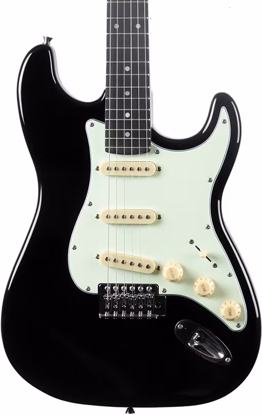 EKo GEEST300-BLK Guitarra Eléctrica Starter St300 Tipo Strat - Negra GEEST300-BLK