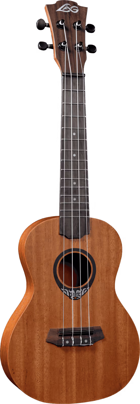 LAG GLUTKU110C Ukelele Tiki Uku Concert Slim Arch Back GLUTKU110C