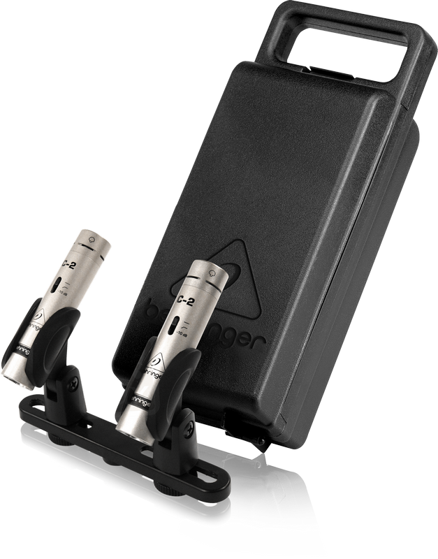BEHRINGER C 2 Microfono Studio Kit 2 Micros con Estuche c-2 micro studio