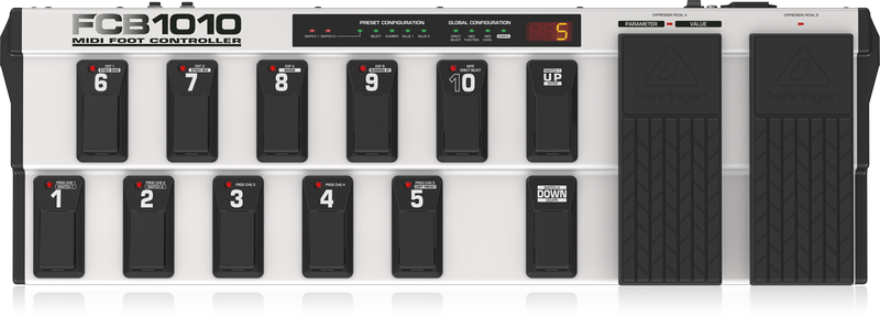 BEHRINGER FCB1010 Pedalera MiDi Efectos FCB-1010