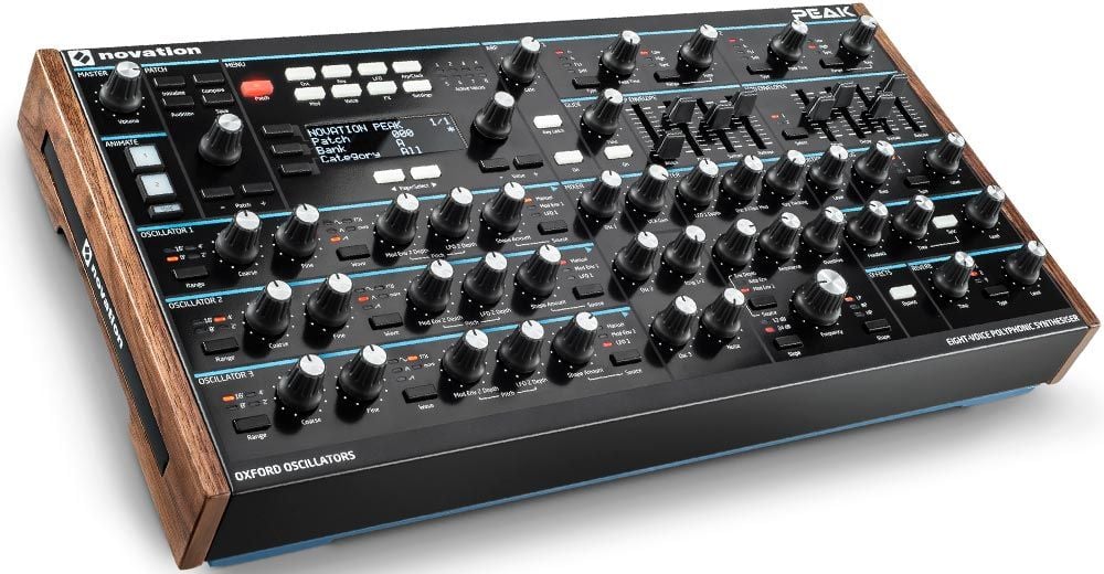 Novation PEAK Sintetizador Polifónico HIbrido de 8 voces PEAK