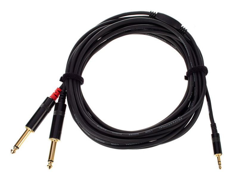 Cordial CFY 6 WPP Cable Pro 2 Jack a Minijack Stereo 6 Metros CFY 6 WPP