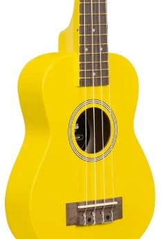 Kala Ukaytc Ukelele Soprano Ukadelic Amarillo UKAYTC