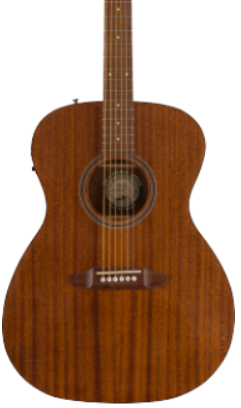 Fender Monterey Standard Natural Guitarra Acústica Monterey Standard  Mah W/B