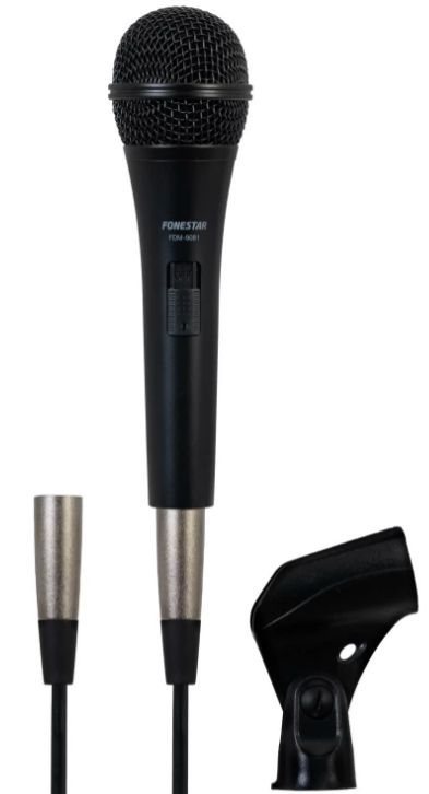 Fonestar FDM-9081-B Micrófono de Mano FDM-9081-B