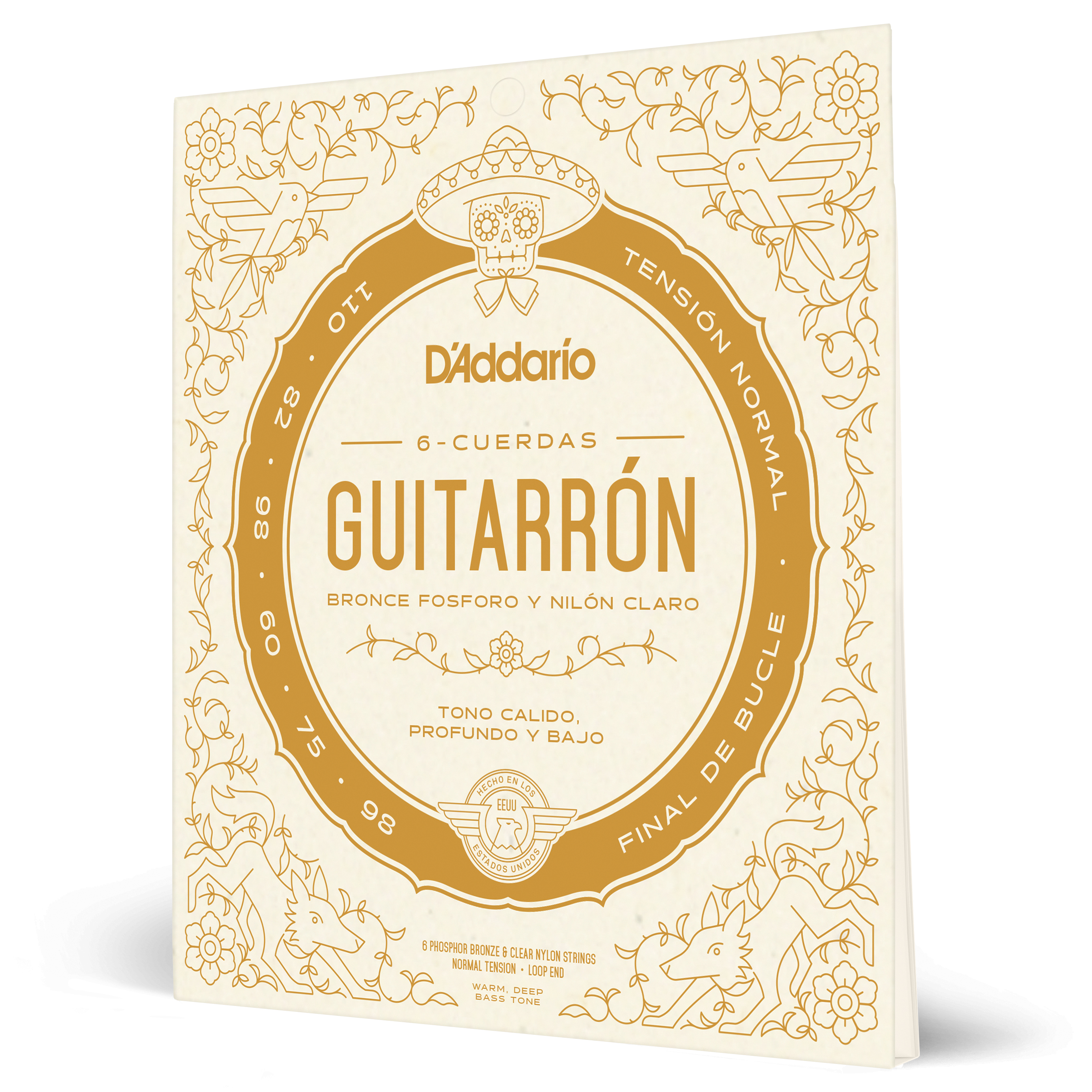 D´addario MG10N Guitarrón Normal Tension Strings MG10N