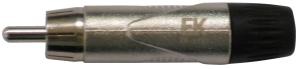 EK Audio Conector Rca Macho Pr002Pn PR002PN